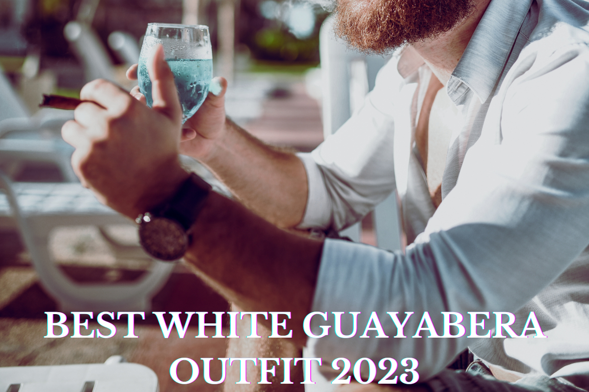white guayabera outfit 2023