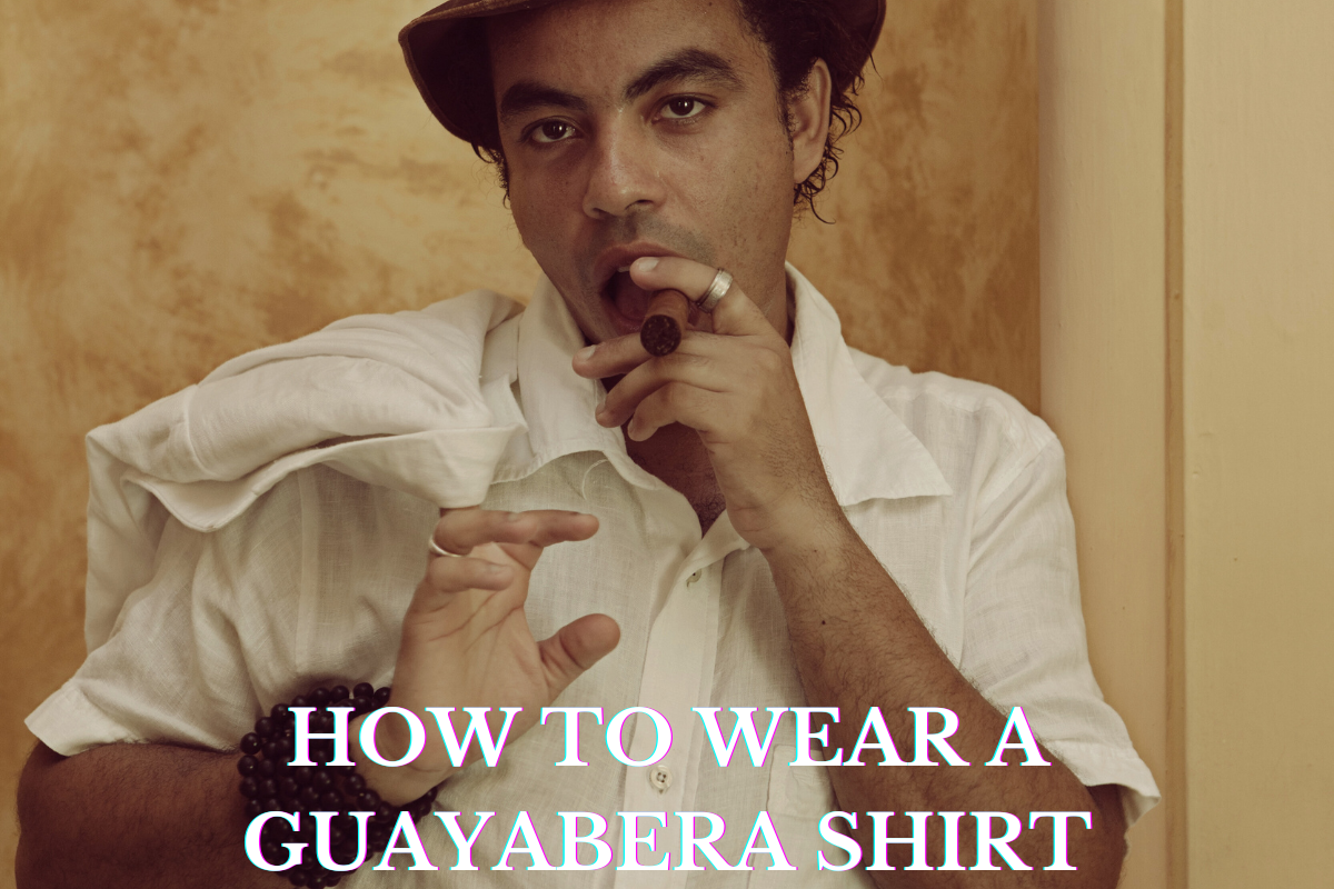 how to wear a guayabera