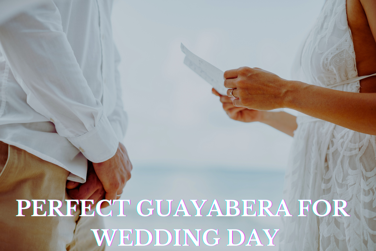 Guayabera best sale wedding outfit