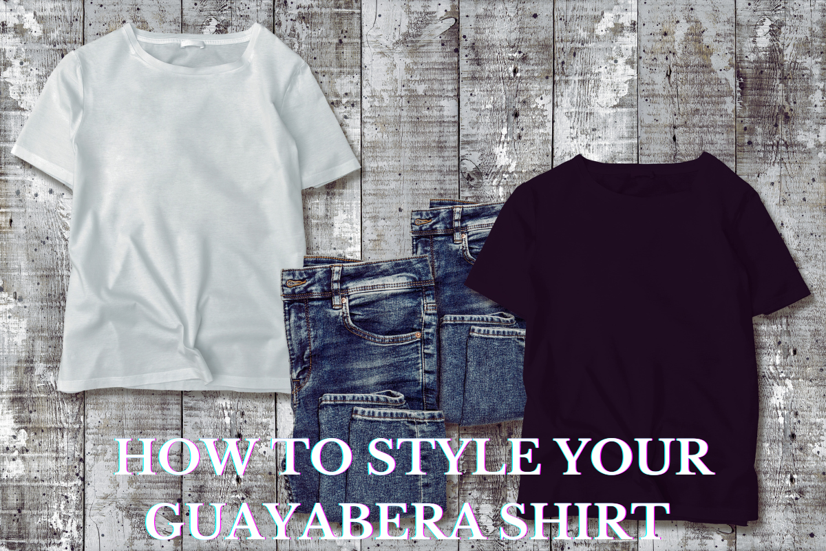 how to style a guayabera shirt