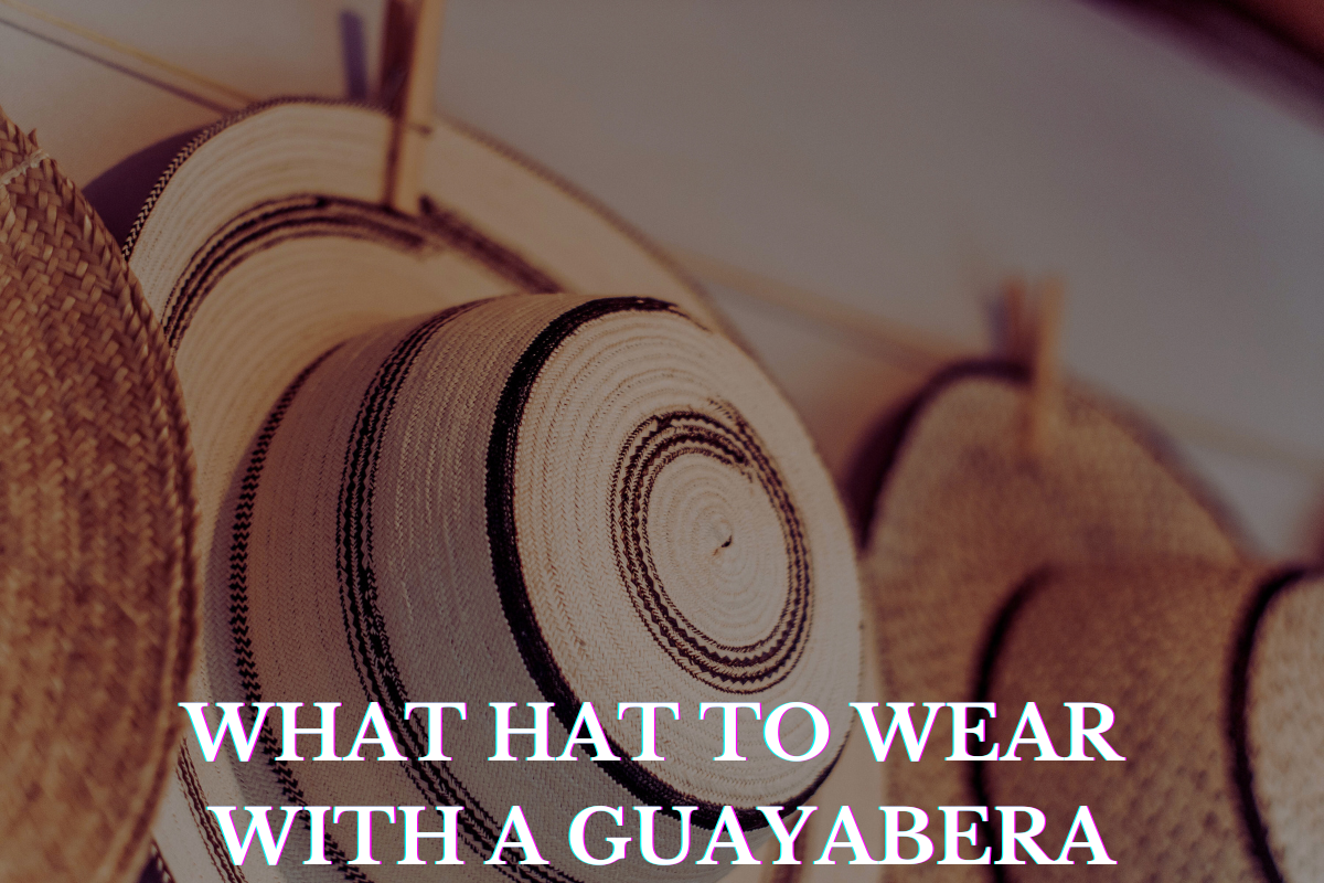 what hat with a guayabera