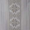 mexican Grey embroidered white guayabera