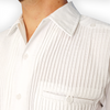 Long sleeve guayabera shirt for men
