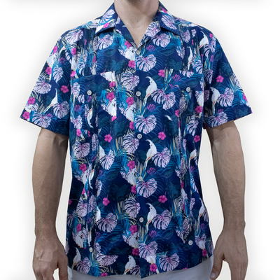 Tropical design guayabera