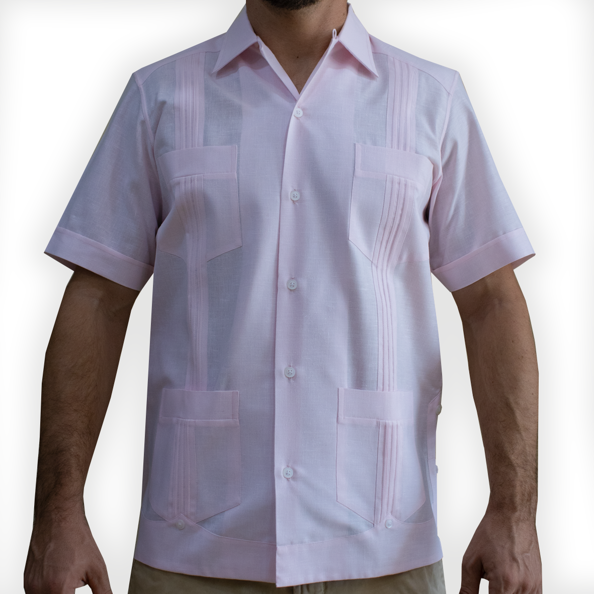 Mexican Guayabera Shirt Linen Horse