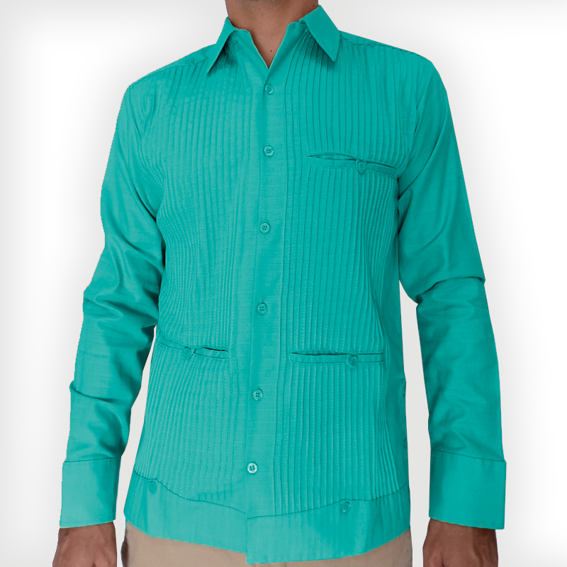 Guayabera shirt mint