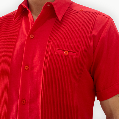 Red guayabera