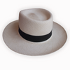 Deluxe Jipijapa Hat black stripe