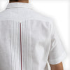 short sleeve guayabera shirt 100% cotton