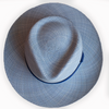 blue montecristi jipijapa hat
