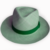 Green Jipijapa Hat handmade