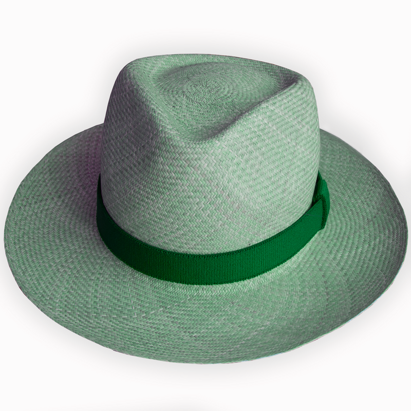 Green Jipijapa Hat