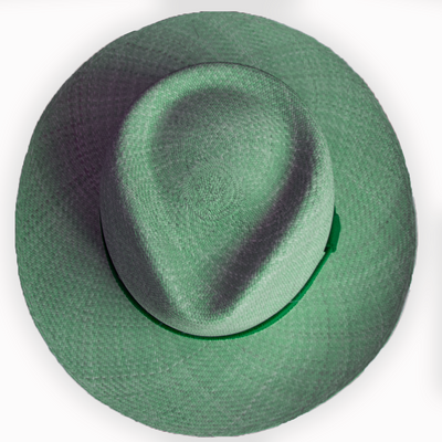 Men's Green Jipijapa Hat