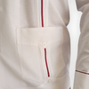 White guayabera outfit groom